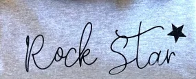 Rock Star Sweatshirt - Grey