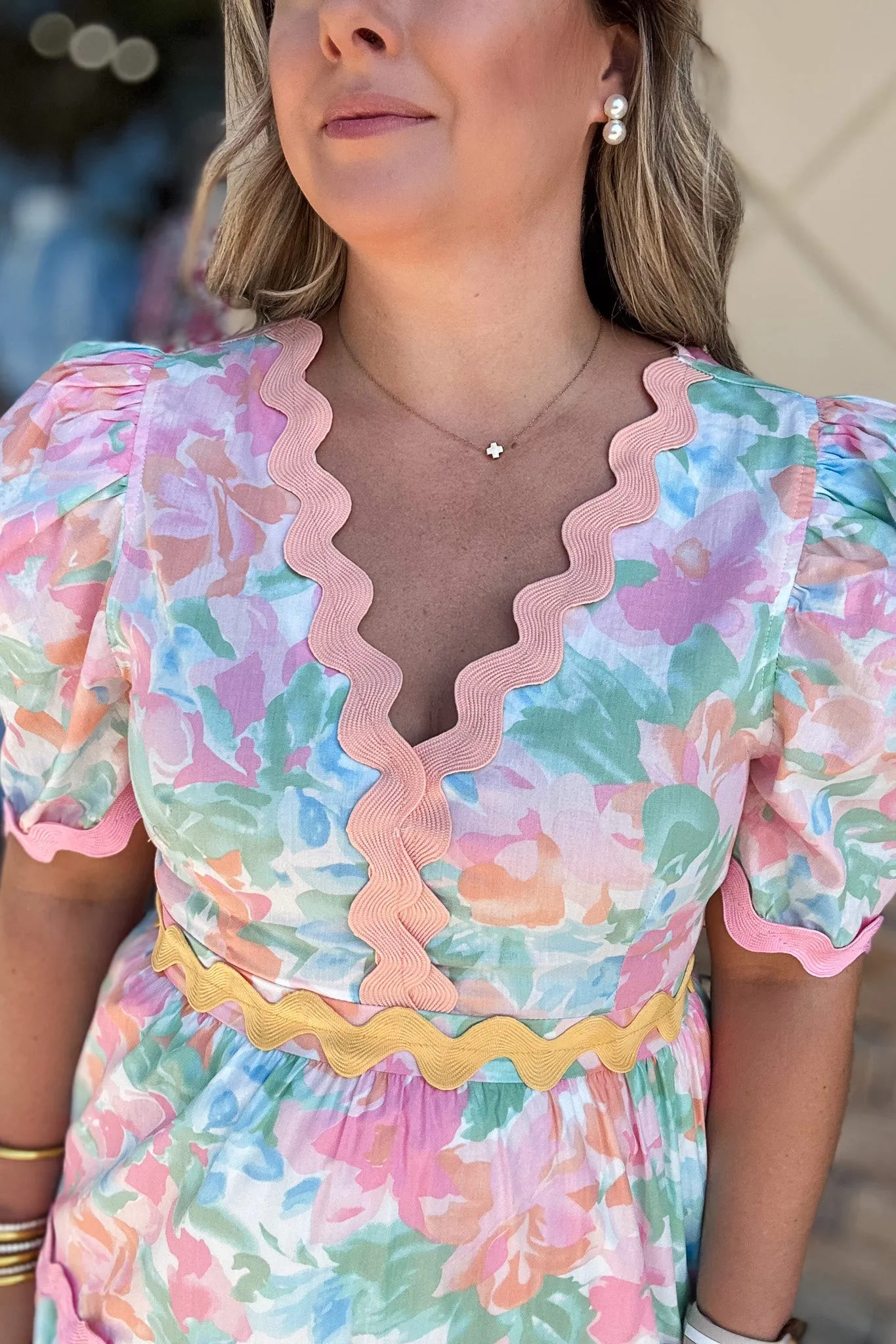Sunset Ric-Rac Dress