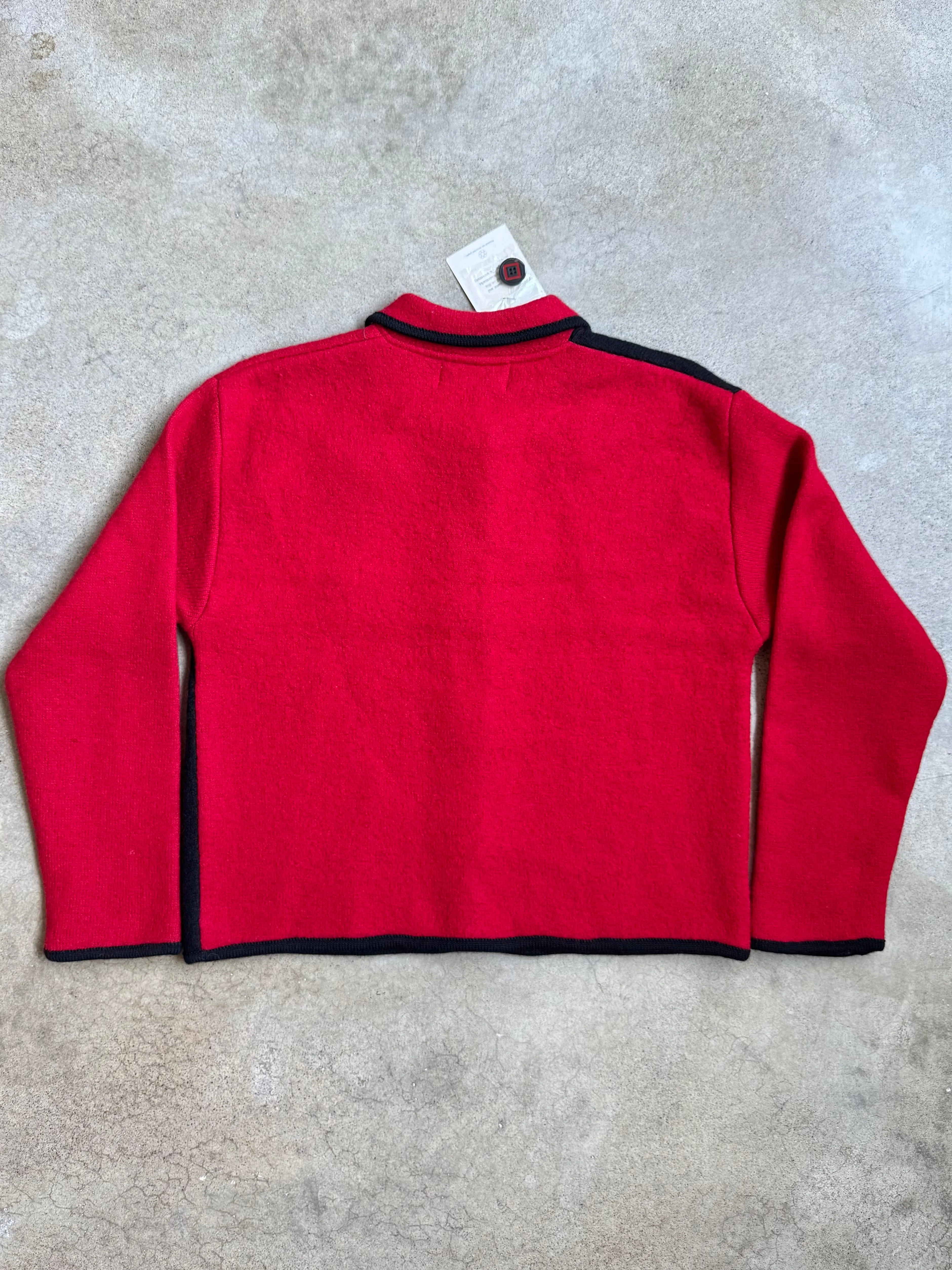 Vintage BellePointe Ohio State Embroidered Wool Cardigan (S)