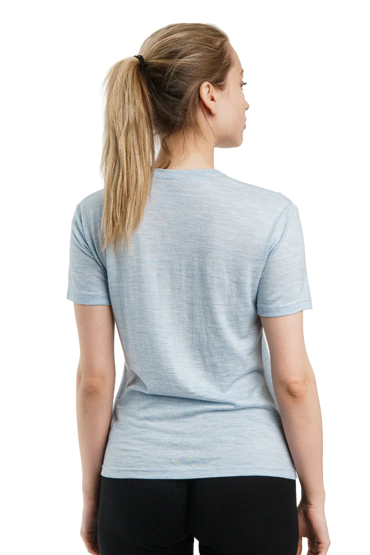 Women's Merino T-shirt 165 Iceberg | Crewneck