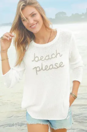 Wooden Ships BEACH PLEASE Sweater