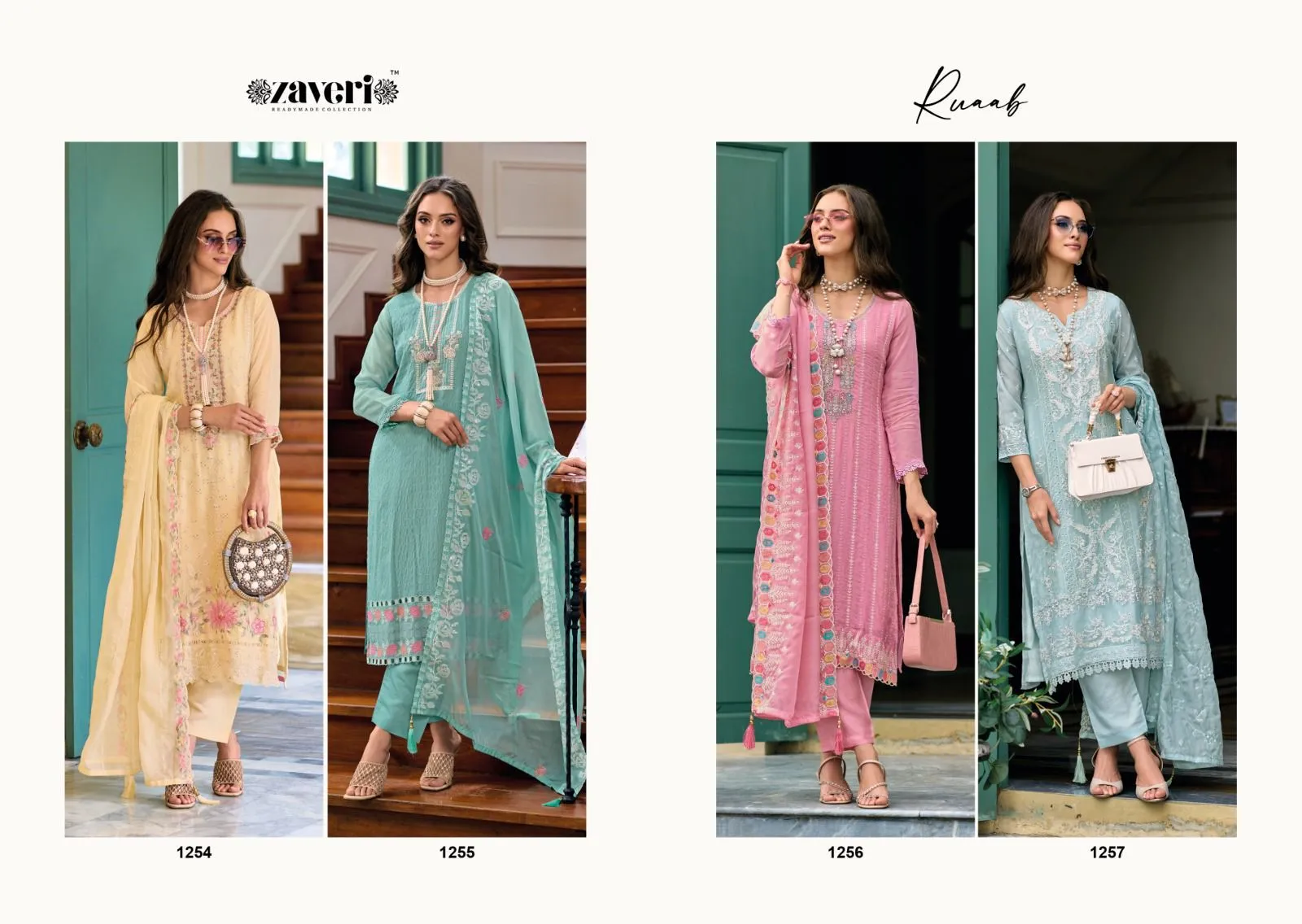 Zaveri Women Beauty New Collection Ruaab Dno 1256